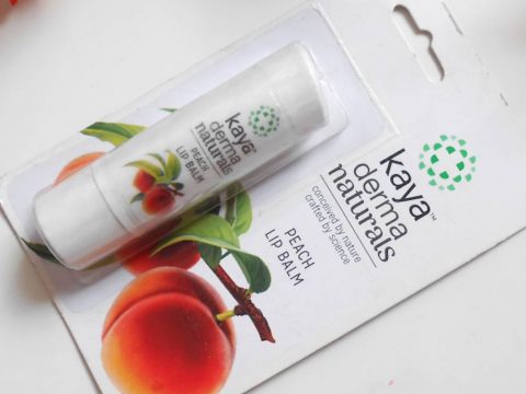 Kaya Derma Naturals Peach Lip Balm Review