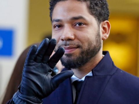 jussie smollett waves