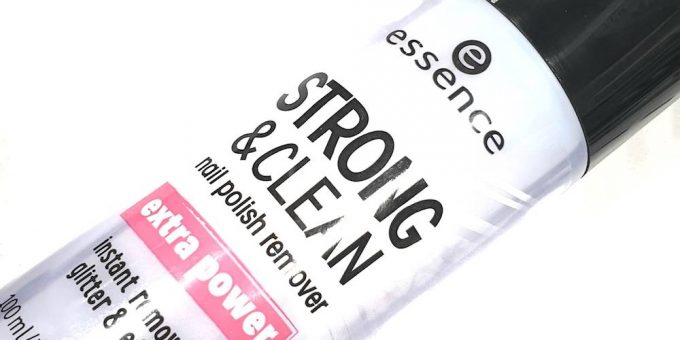 Essence Strong and Clean Extra Power Nail Polish Remover Review