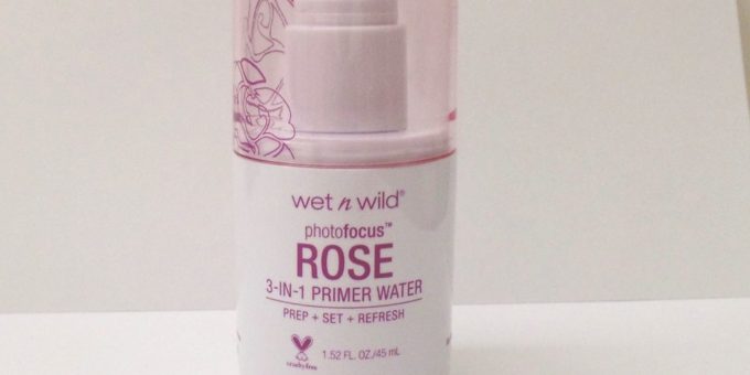 Wet n Wild Photo Focus 3 in 1 Primer Water Rose Addiction Review