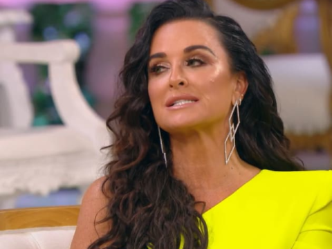 kyle richards speaks at the season 9 reunion