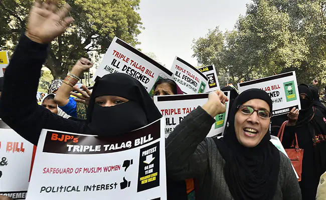 triple talaq bill protest