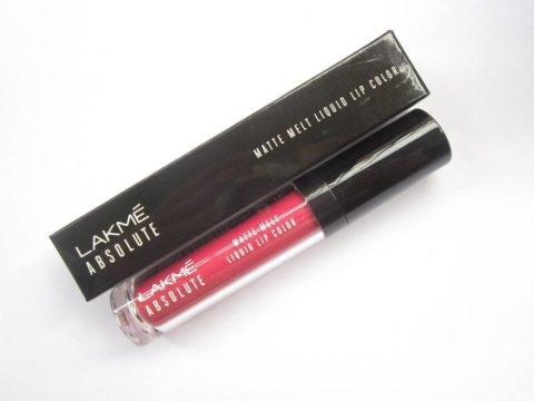 Lakme Absolute Matte Melt Liquid Lip Color Pink Poison Review