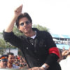 Shah Rukh Khan looks dapper in casuals at an event at Bandra Railway station