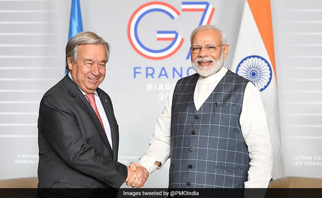 bkg41fkg pm modi meets un chief