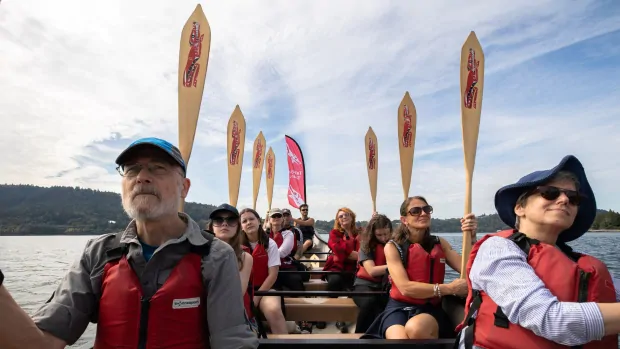 first nation s canoe tour