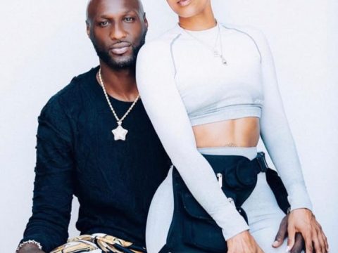 lamar odom and his new gf