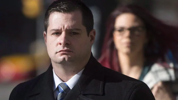 toronto james forcillo arrival at trial