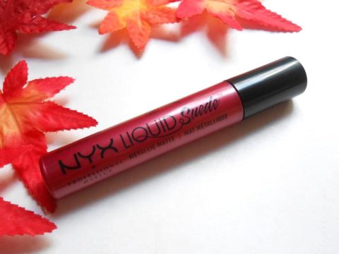 NYX Liquid Suede Metallic Matte Liquid Lipstick Acme Review