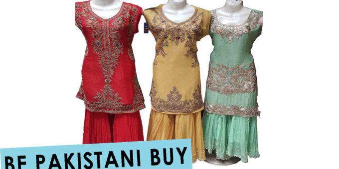 Pakistani Yellow Color Desi clothes Multiple color multiple designs