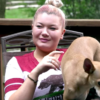 amber portwood and her dog