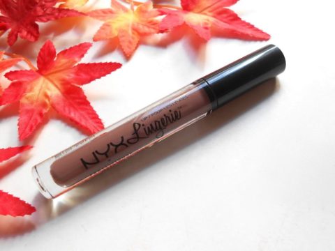 NYX Lip Lingerie Liquid Lipstick Confident Review