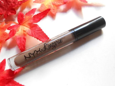 NYX Lip Lingerie Liquid Lipstick Scandalous Review