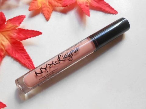 NYX Lip Lingerie Liquid Lipstick Silk Indulgent Review