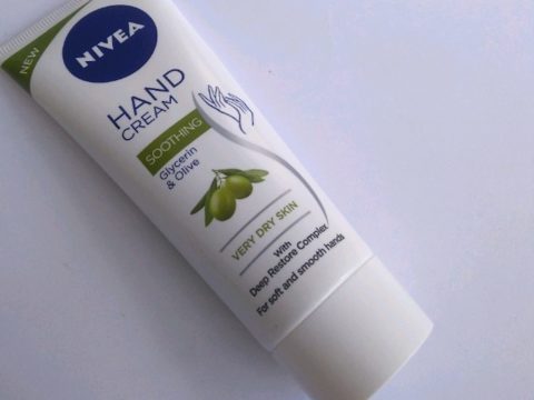 Nivea Hand Cream Soothing Glycerin and Olive Review