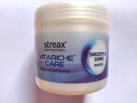 Streax Professional Vitarichie Care Smooth and Shine Masque Review