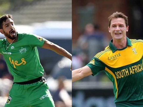 Dale Steyn and Haris Rauf