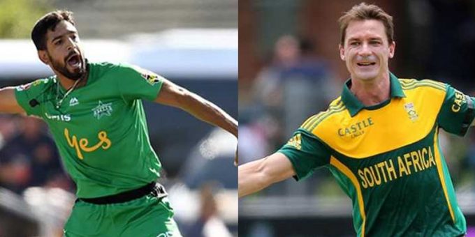 Dale Steyn and Haris Rauf