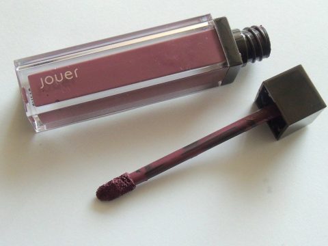 Jouer Long Wear Lip Cream Liquid Lipstick Aubergine Review