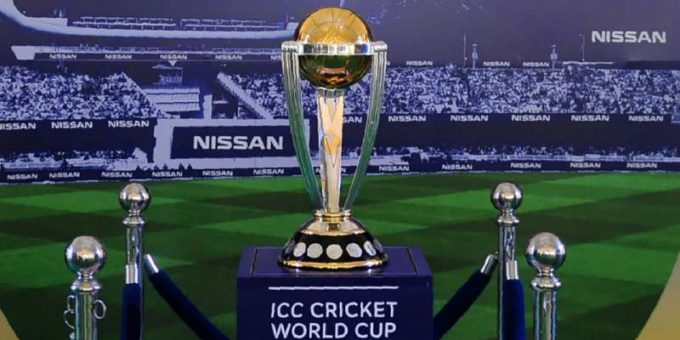 ICC World Cup Trophy AFP social