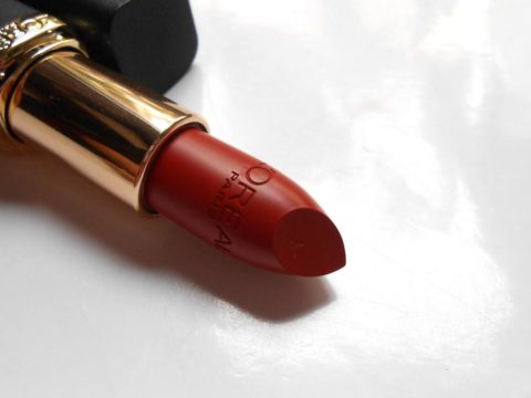 Loreal Paris Color Riche Matte Lipstick Flaming Cloud Review