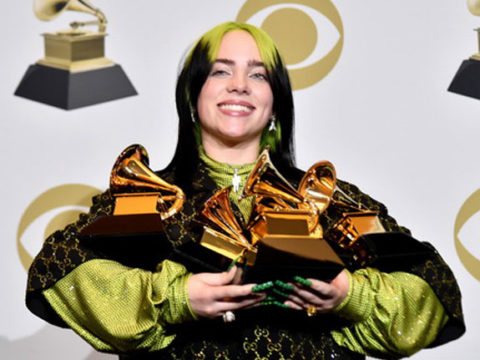 billie eilish grammys 2020 awards big four resize