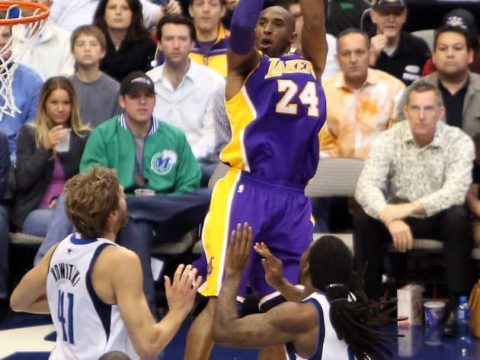 kobe shoots