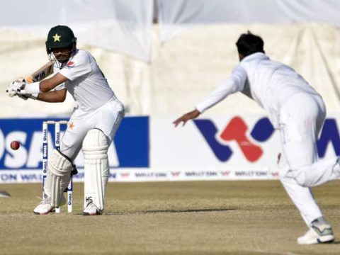 Pakistan vs Bangladesh 1st Test day two