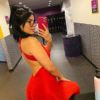 larissa lima snaps a workout belfie