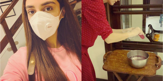 Maya Ali Cleaning Her House 6