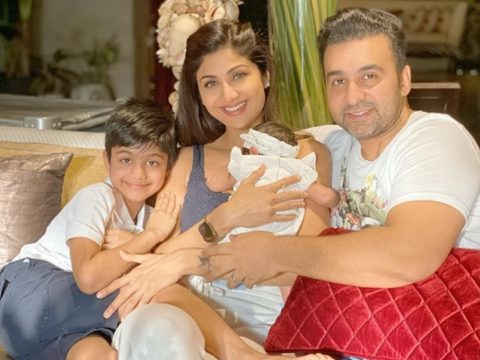 Shilpa Shetty and family