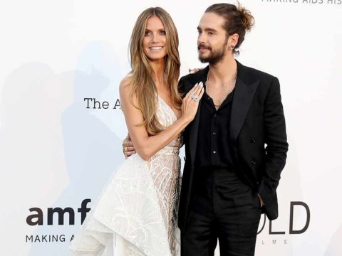 heidi klum tom kaulitz red carpet t