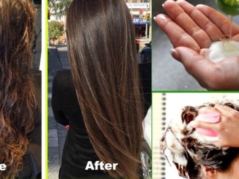 silky hair before after