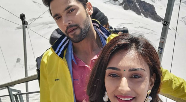 Erica Fernandes and Parth Samthaan