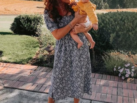 audrey roloff and ember outside