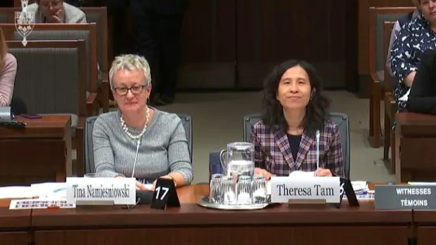 tina namiesniowski and dr theresa tam