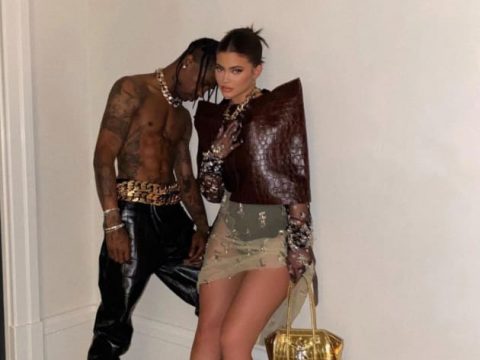 kylie jenner and travis scott for givenchy