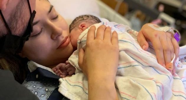 jorge nava shares photo of first child