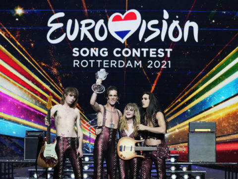 Italian rockers Maneskin win pandemic defying Eurovision