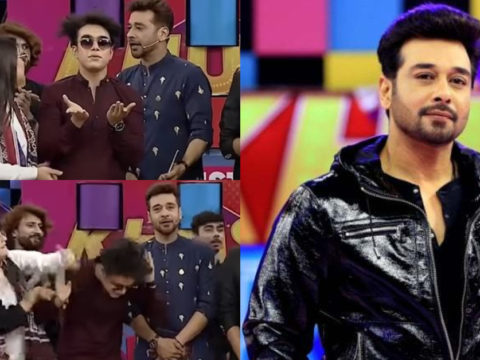 faysal qureshi got extremely angry in the live show