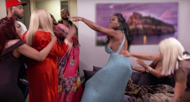 the real housewives of atlanta nearly brawl in toronto