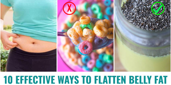 Facebook Collage — Flatten Belly Fat 1