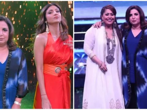 Farah Khan friends reunion with Shilpa Shetty Geeta Kapur on Super Dancer 4 sets watch video 1200