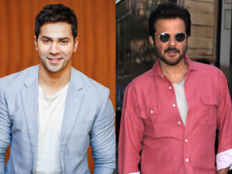 Varun Dhawan and Anil Kapoor shoot a party song for Jug Jugg Jeeyo