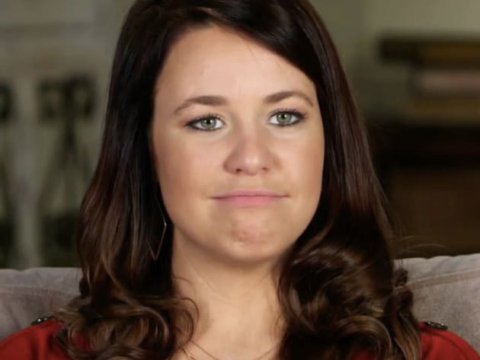 jana duggar on a couch