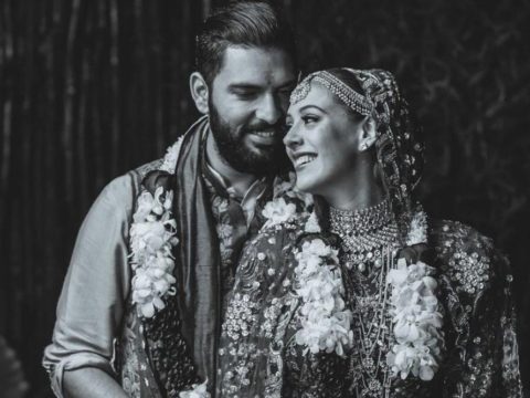 hazel keech yuvraj singh fifth anniversary