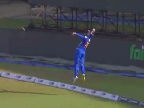 Shoaib Malik fielding