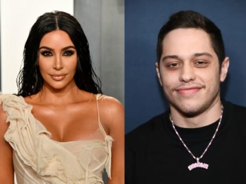 kim kardashian pete davidson