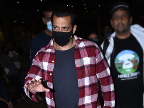 Salman Khan returns to Mumbai after a successful Da Bangg tour in Dubai