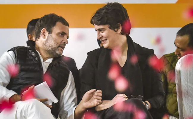 tqdmnl78 rahul gandhi priyanka gandhi delhi rally